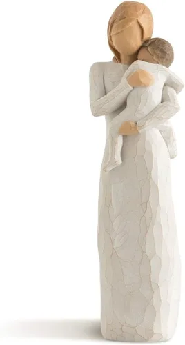 Vista 8 de Willow Tree Nurture, figura esculpida pintada a mano Hand-Painted Resin Figurine, Sculpted by Artist Susan Lordi, Celebrates Loving Family