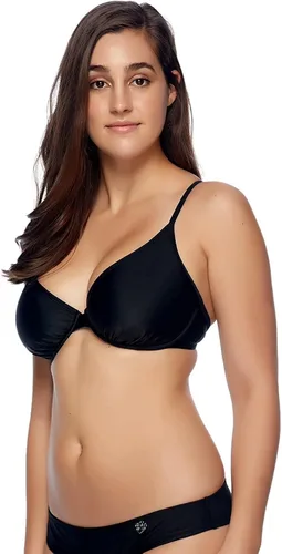 Vista 3 de Body Glove Traje de baño estilo bikini de colo sólido para mujer, copas D, DD, E y F