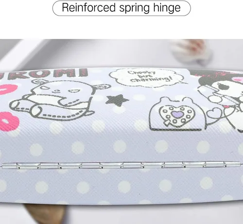 Vista 3 de PERFECTSIGHT Funda rígida para lentes, funda protectora Kawaii para niños, bonita funda para lentes para mujeres, hombres y niñas