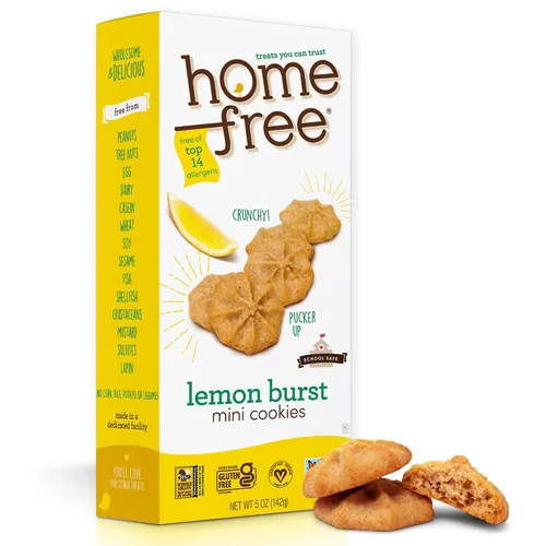 Vista 12 de HomeFree “Treats You Can Trust” Minigalletas libres de gluten