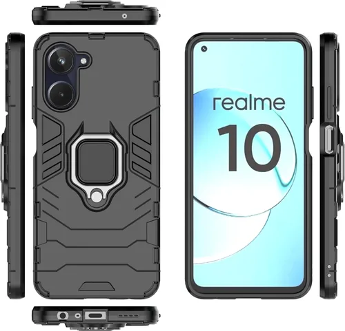 Vista 12 de Funda para Oppo Realme GT3 / GT Neo 5 5G - Carcasa Negra