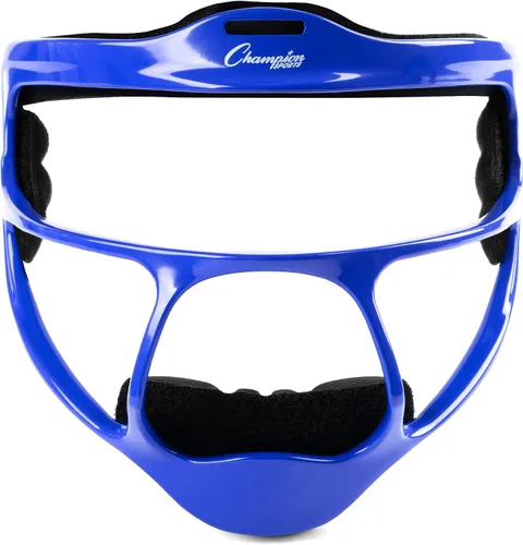 Vista 18 de Champion Sports Ultralight Magnesium Softball Fielder’s Mask – Youth & Adult Sizes, 8oz Lightweight Protective Face Guard