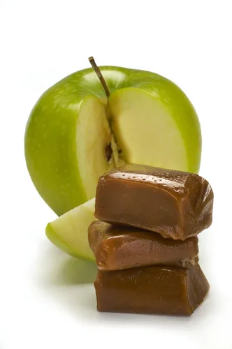 Vista 2 de AvenueSweets - Caramelos suaves envueltos individualmente hechos a mano - Caja de 1 lb (manzana)