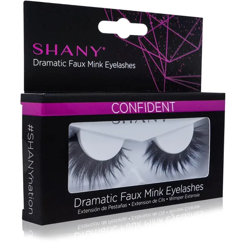 Vista 6 de SHANY Pestañas clásicas de visón sintético, duraderas, de un solo par, reutilizables, esponjosas, suaves, con volumen medio, confiables