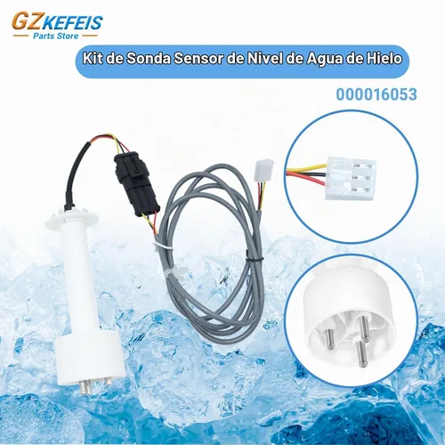 Vista 3 de 000016053 Kit de sonda de sensor de nivel de agua helada, compatible con máquinas de hielo Manitowoc I0600, I1400, ID0522A, ID0452A, ID0322A - Arnés