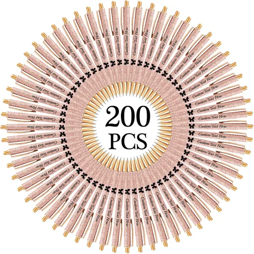 Vista 70 de Aolun 10 bolígrafos personalizados con nombre, bolígrafo retráctil con mensaje de texto para mujeres, enfermeras, escritura, cumpleaños, graduación