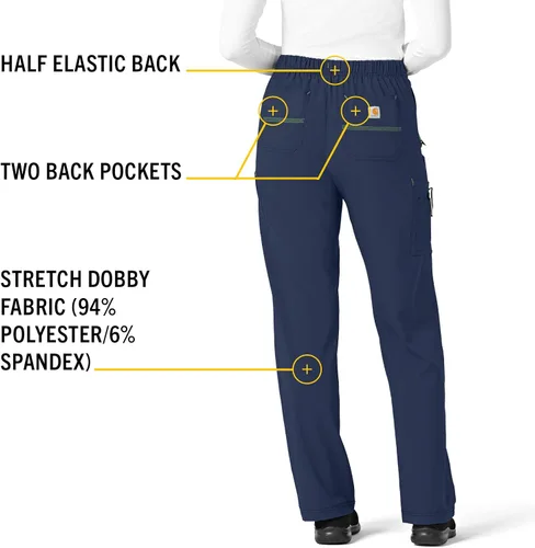 Vista 4 de Carhartt Cross-Flex - Pantalón de trabajo para mujer