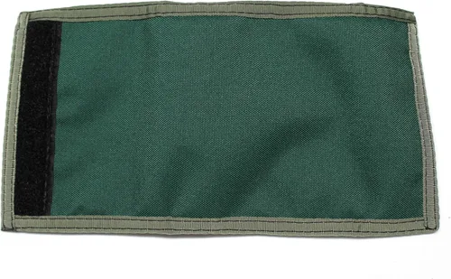 Vista 5 de Billetera de nailon con bolsillo para monedas con cremallera, Verde, Billetera plegable