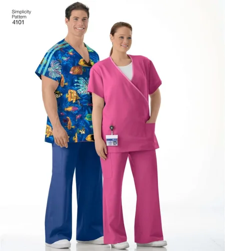 Vista 6 de Simplicity Patrón de costura fácil de coser para hombres y mujeres, tallas S-L