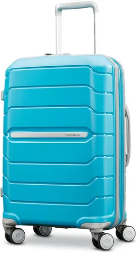 Vista 8 de Samsonite Freeform de carcasa rígida expandible con ruedas giratorias dobles, Negro