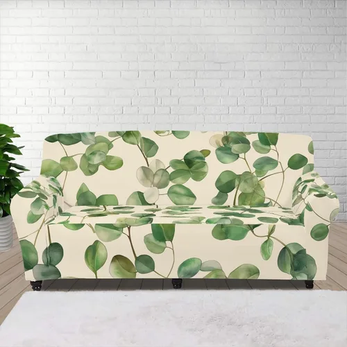Vista 155 de ZOUTAIRONG Fundas elásticas para sofá con estampado de ramas de camuflaje 3D para sofá, funda para muebles de un solo cojín, decoración del hogar u