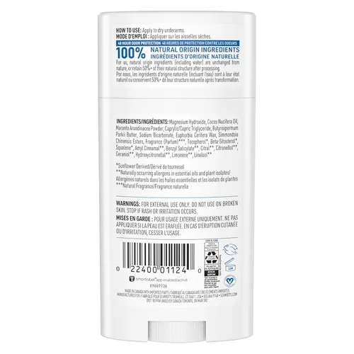 Vista 2 de Schmidt's Desodorante vegano sin aluminio Fresh Rain & Birch 2.65 oz 2