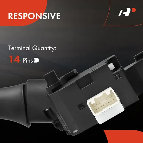Vista 7 de Interruptor de señal de giro A-Premium, atenuador de faros, luz de estacionamiento, conjunto de palanca del interruptor de limpiaparabrisas
