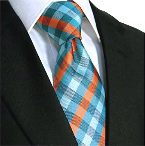 Vista 2 de Corbatas de diamante para hombre corbata tejida corbata para hombre de Scott Allan