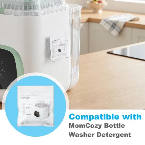 Vista 4 de Soporte organizador para detergente para lavadora de botellas MomCozy