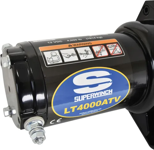 Vista 6 de Superwinch (1140220) Cabrestante Negro LT4000ATV de 12 VDC - Capacidad de Carga de 4000 lb