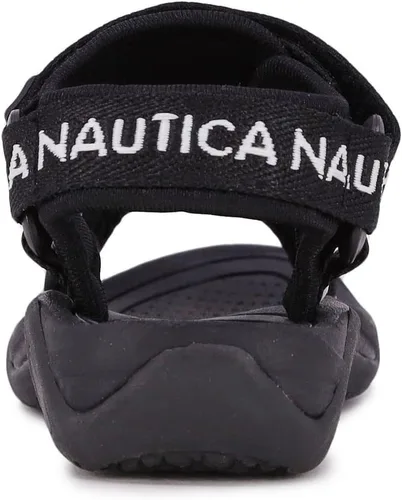 Vista 3 de Nautica Sandalias deportivas para niños, zapatos de agua atléticos de playa con punta abierta, para niños y niñas (niños pequeñosniños grandes)