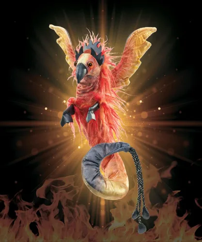 Vista 6 de Folkmanis Phoenix - Marioneta de muñeca para dedos