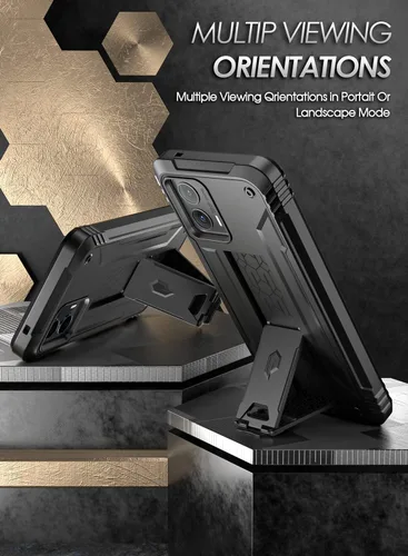Vista 4 de Poetic Revolution - Funda para Motorola Moto G 5G 2023 [no para la versión 2022], [probada contra caídas de grado militar de 20 pies], funda