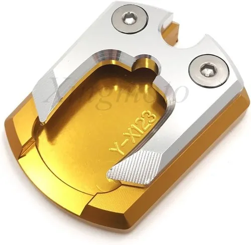 Vista 4 de NBX- Soporte lateral para placa de soporte para YAMAHA XMAX 125/250/300 GOLD