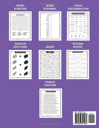Vista 2 de Stroke Recovery Activity Book The All In One Large Print Puzzle Workbook For Traumatic Brain Injury & Aphasia Rehabilitation