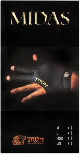 Vista 5 de TAOM Midas Billiard Pool CUE Glove - for Left or Right Hand
