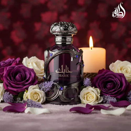 Vista 6 de Lattafa Habik – Fragancia duradera en aerosol, especiada, aromática, amaderadas y almizcladas – Eau de Parfum para hombres, 3.4 onzas / 100 ml