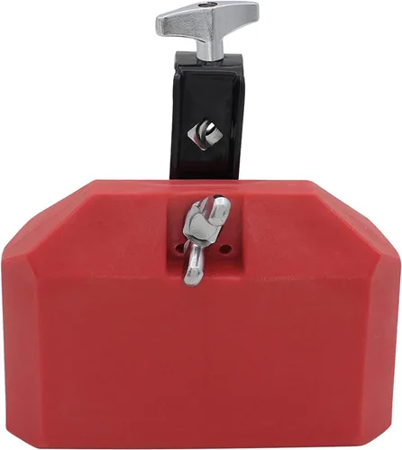 Vista 10 de Plastic Percussion Block with Mounting Bracket for Crisp Medium Pitch Sound, a Jam Block and Latin Drum Instrument for Drummers Expanding their Kit