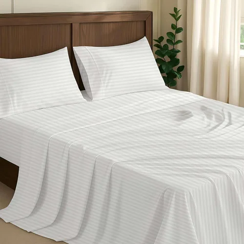 Vista 39 de NON Sticky cotton Juego de sábanas cortas de algodón egipcio de alta calidad para caravana, 4 piezas, bolsillo profundo de 12 pulgadas, suave, fácil