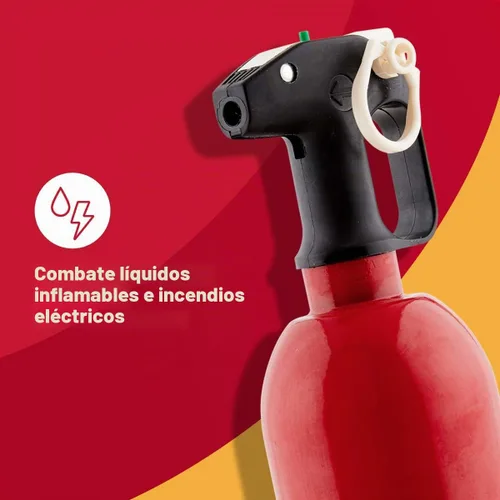 Vista 3 de FIRST ALERT AUTO5 - Extintor de incendios para automóvil, FESA5, clasificación UL 5-B:C, rojo, paquete de 1