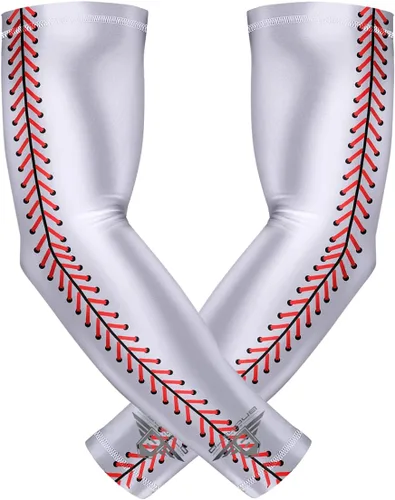 Vista 9 de Bucwild Sports Baseball Arm Sleeve - Youth & Adult 1 Pair - Football Basketball Cycling Tennis