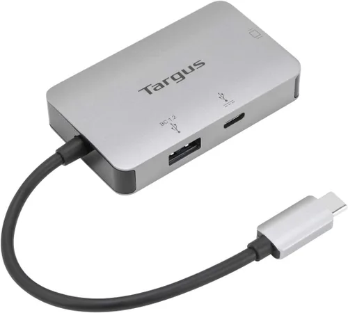 Vista 13 de Targus Concentrador USB 2.0 de 4 puertos, color negro, compatible con PC y Mac, elegante y apto para viajes (ACH114US)