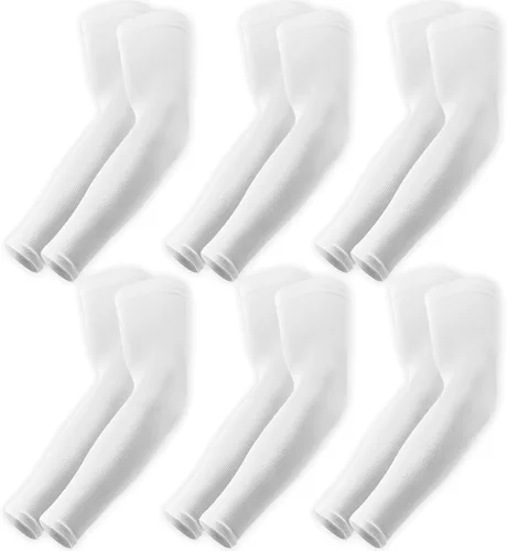 Vista 13 de OutdoorEssentials Mangas de brazo con protección solar UV, manga de compresión para brazos, mangas de brazo UV para hombres, mujeres, mangas