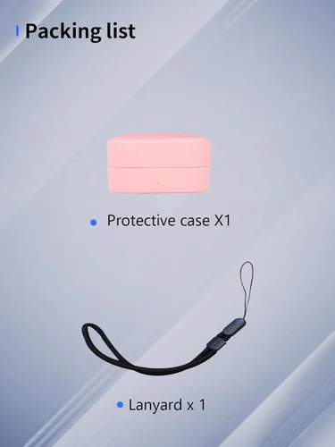 Vista 8 de Compatible con auriculares de traducción Timekettle W4 Pro, silicona de alta calidad, protección a prueba de golpes, puerto de carga táctil