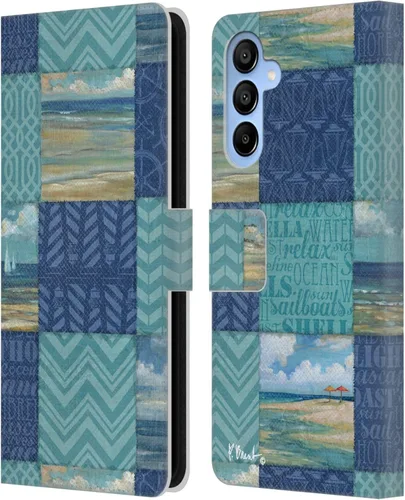 Vista 15 de Head Case Designs Officially Licensed Paul Brent Agate Mermaid Coastal Leather Wallet Case Compatible with Samsung Galaxy A16 5G