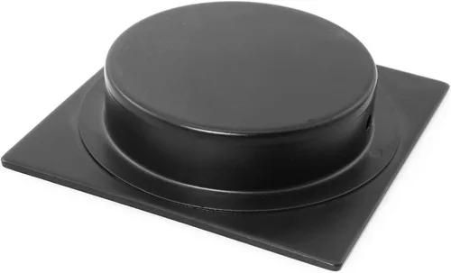 Vista 3 de 2 tiradores negros para puerta corrediza de armario, manijas de gabinete de cocina empotradas, mango cuadrado para puertas correderas, cajones
