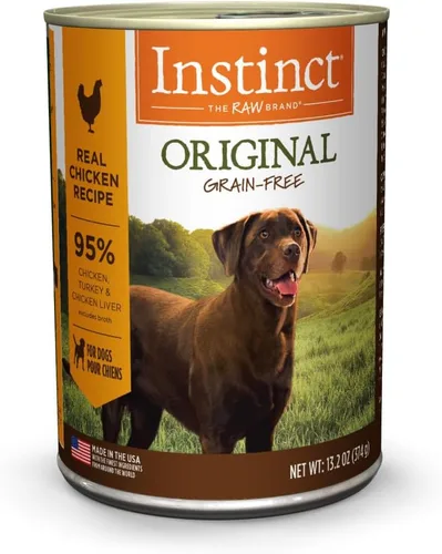 Vista 10 de Instinct - Comida húmeda original para perros, receta libre de granos - Carne de res real, 13.2 onzas (Paquete de 6)