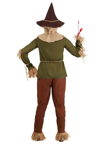 Vista 2 de Disfraz de Espantapájaros para Hombre de El Mago de Oz Multicolor