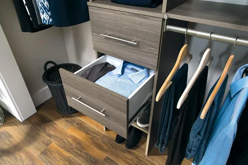 Vista 2 de ClosetMaid SuiteSymphony - Cajón de madera para armario, accesorio para complementar, estilo moderno, para almacenamiento, armario, ropa