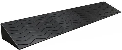 Vista 11 de MINUSE Rampa antideslizante para silla de ruedas, rampa de umbral portátil para interiores o exteriores, baño, puertas, entrada de supermercados