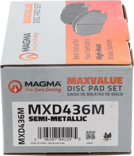 Vista 5 de MAGMA MaxValue MXD436M Pastillas de freno semimetálicas, delanteras
