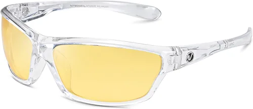 Vista 58 de Nitrogen Gafas de sol deportivas polarizadas envolventes para hombres y mujeres, UV400, para conducir, pescar, correr, gafas de sol