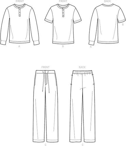 Vista 4 de Simplicity Patrón XS-XXL