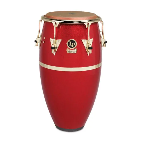 Vista 3 de Latin Percussion LP Classic Modelo Madera 11-3/4" Conga - Rojo Vino/Cromo