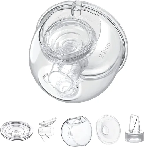 Vista 11 de Insertos de brida de 0.591 in compatibles con Momcozy S12 Pro/S9 Pro /M5/M9/Medela/TSRETE extractor de leche portátil, Spectra S1/S2 adecuados
