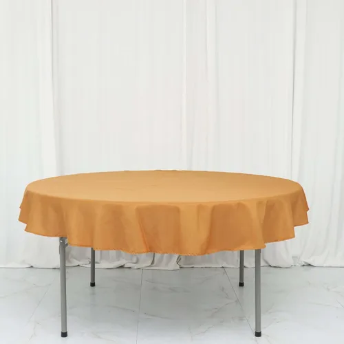 Vista 204 de Efavormart - Mantel cuadrado de lino de poliéster sin costuras, 54 x 54 pulgadas, color beige, para banquetes de boda, fiesta, restaurante