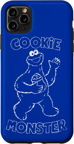 Vista 13 de Funda simple para iPhone 16 Sesame Street Cookie Monster