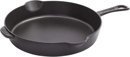 Vista 11 de STAUB Sartén tradicional de hierro fundido de 11 pulgadas - Albahaca