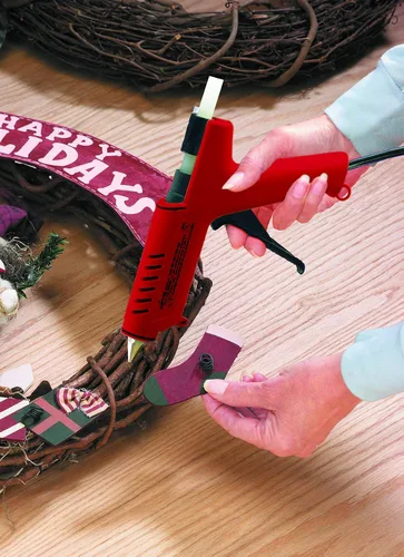 Vista 4 de Arrow TR550 Pistola de pegamento eléctrica profesional resistente para manualidades, construcción, madera, utiliza barras de pegamento estándar