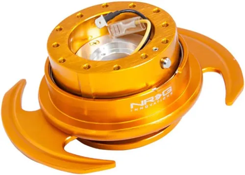 Vista 6 de NRG Innovations NRG-SRK-650BK GEN 3.0 Volante de Carrera con Adaptador de Buje de Liberación Rápida, Diseño de 6 Agujeros y Patrones de Pernos